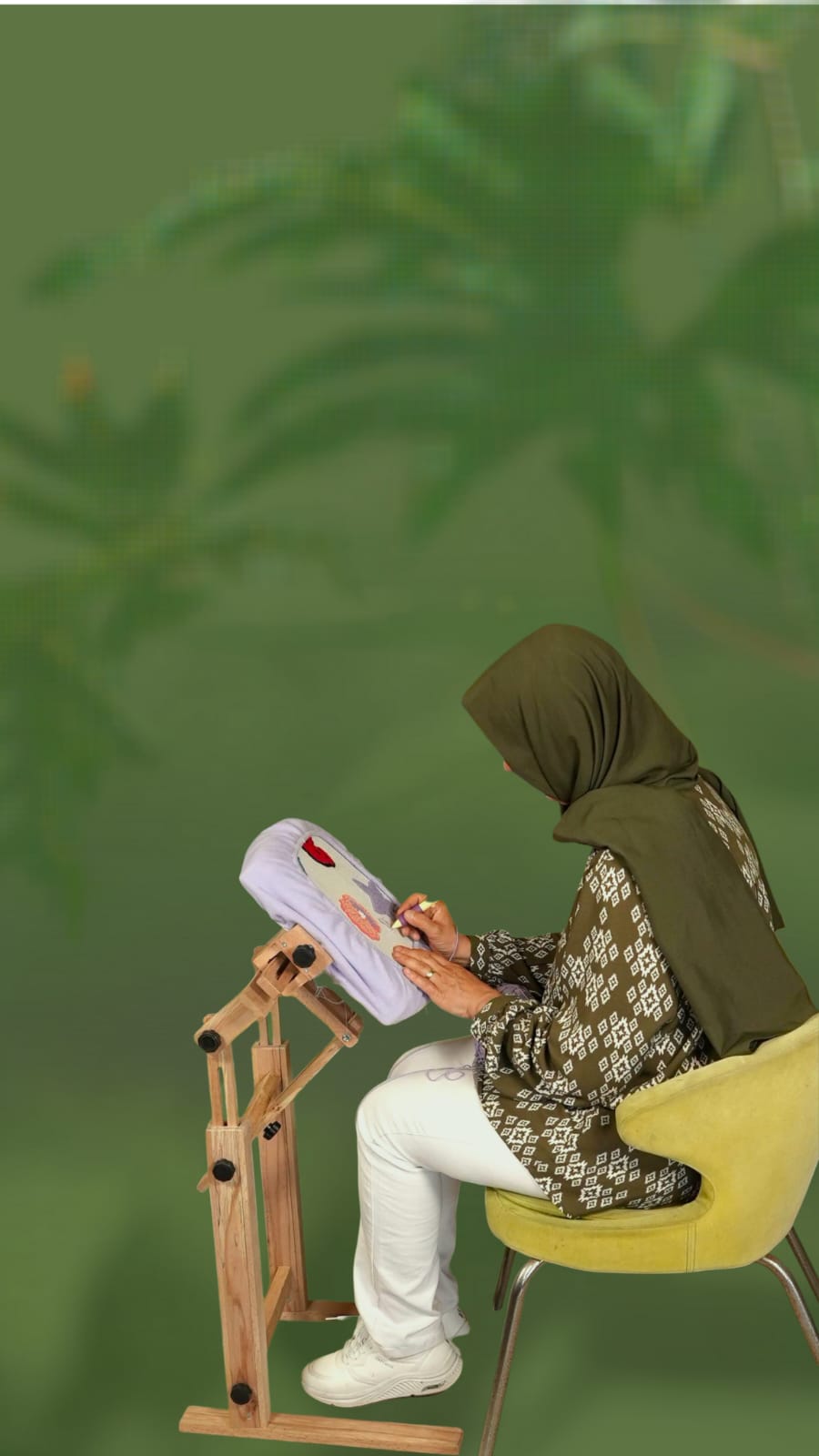 Ayaklı Kasnak Tutucu Stand (20cm-100cm açılır)