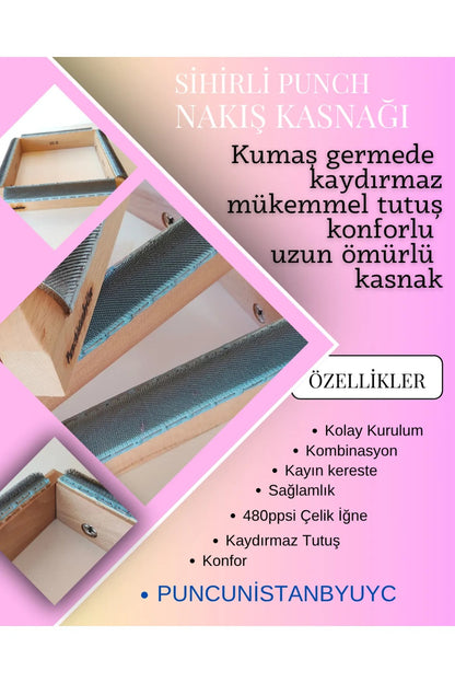 Sihirli Punch Kasnak İğneli/Telli (KILIF HEDİYELİ)