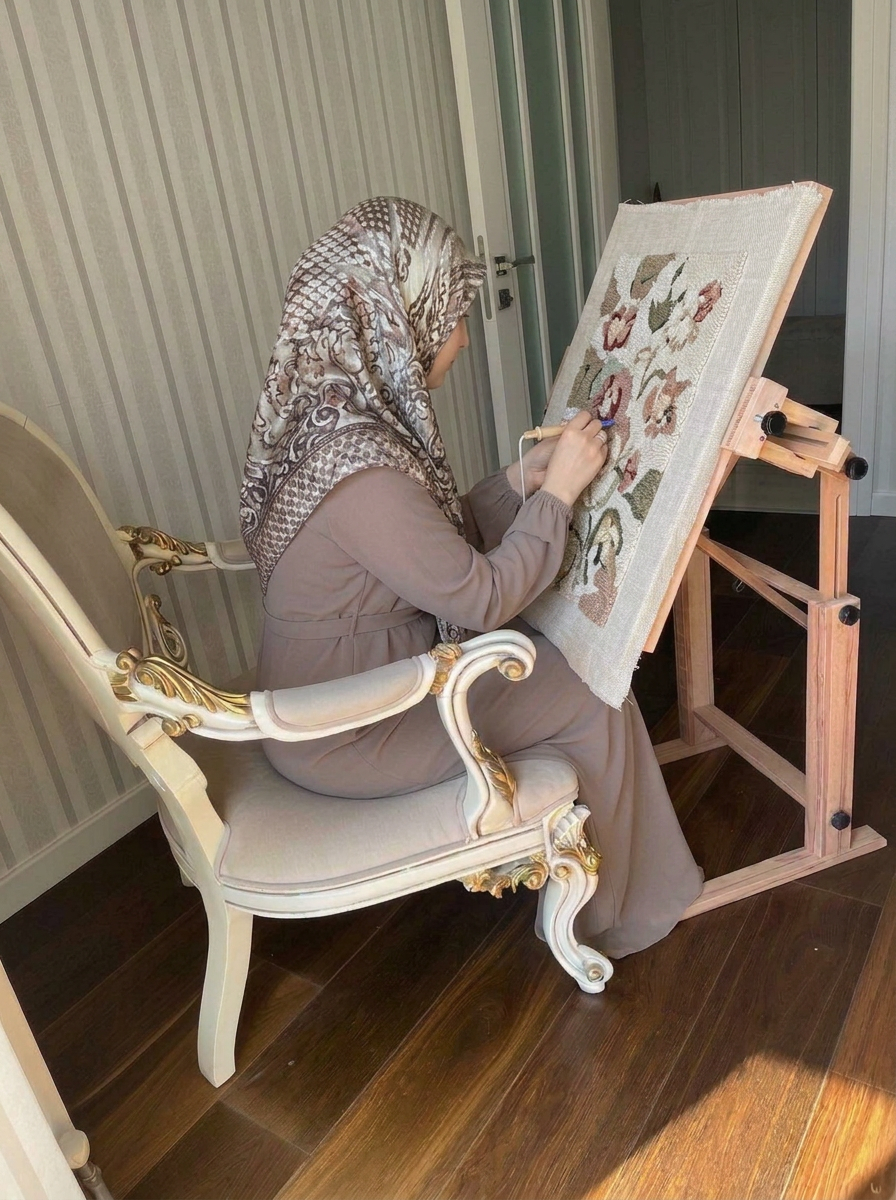Ayaklı Kasnak Tutucu Stand (20cm-65cm açılır)