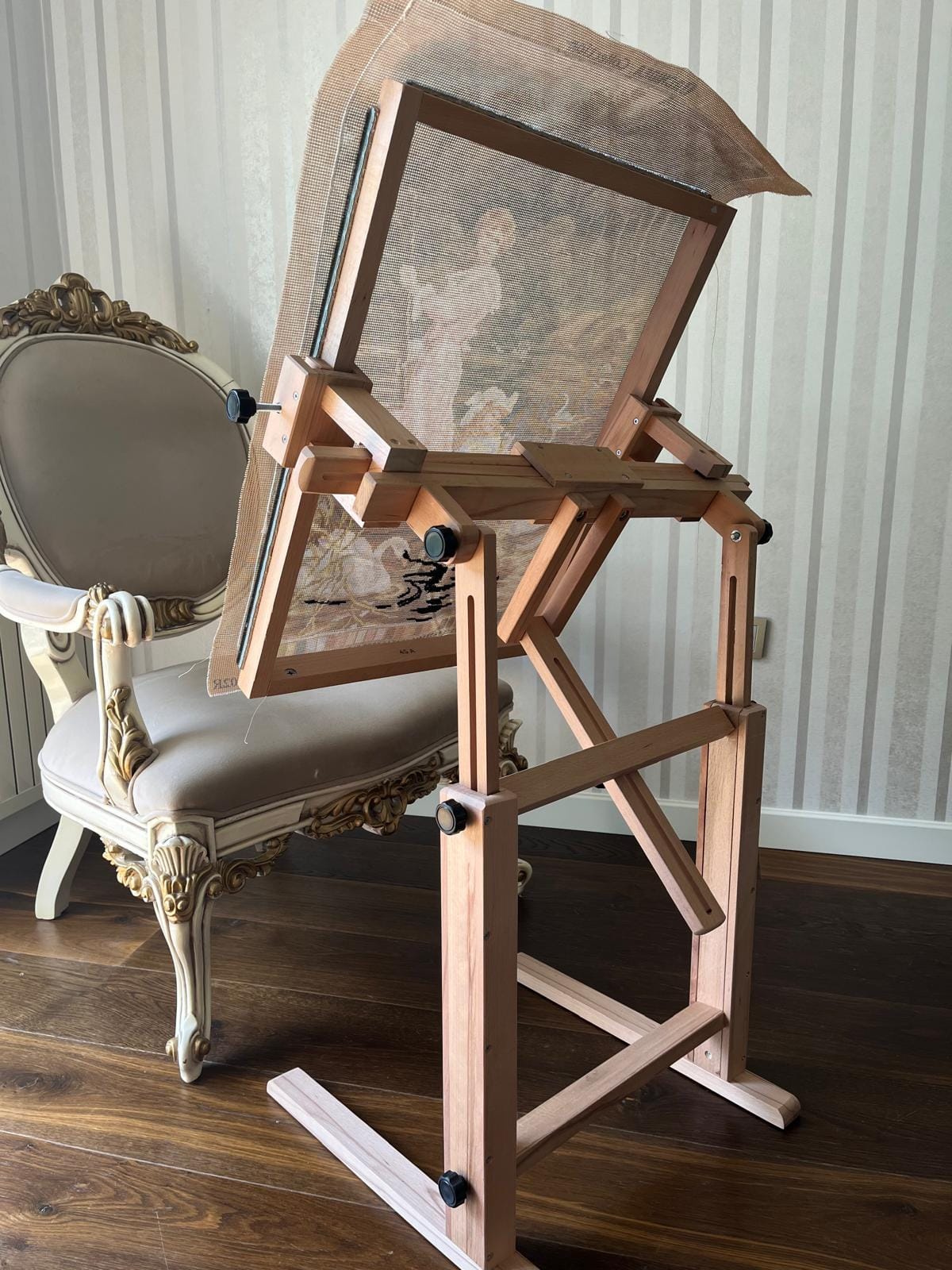 Ayaklı Kasnak Tutucu Stand (20cm-65cm açılır)