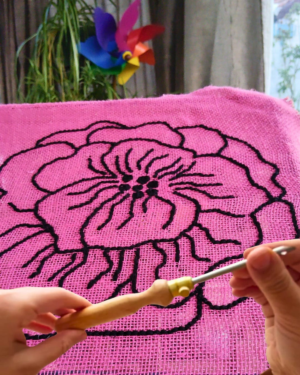 Nurge Ahşap Saplı Kalın Uçlu Punch İğne Seti/3 İğneli ( 3mm-4mm-5mm )