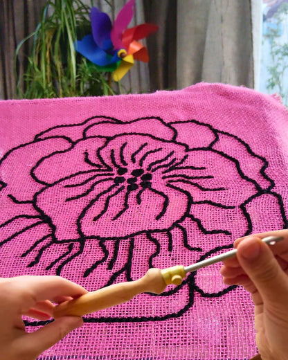 Nurge Ahşap Saplı Kalın Uçlu Punch İğne Seti/3 İğneli ( 3mm-4mm-5mm )