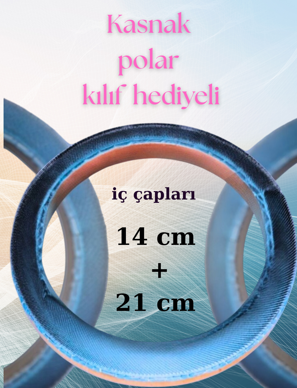 İkili Set (14-21cm)Yuvarlak Sihirli (iğneli/ Telli) Punch Nakış Kasnağı(Kasnak Kılıf Hediyeli!!)
